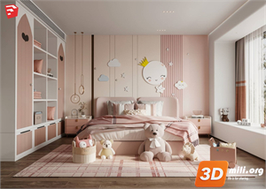 Children Room Scenes Skp FIles 